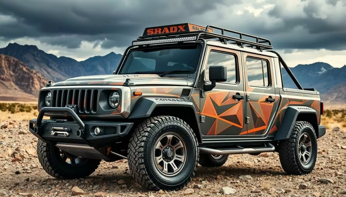 Metal Mash customization showcasing vehicle durability and aesthetic appeal